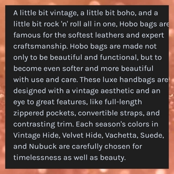 HOBO BLAZE Rust Convertible Pebbled Velvet Suede Shoulder Bag/Backpack - Picture 8 of 9